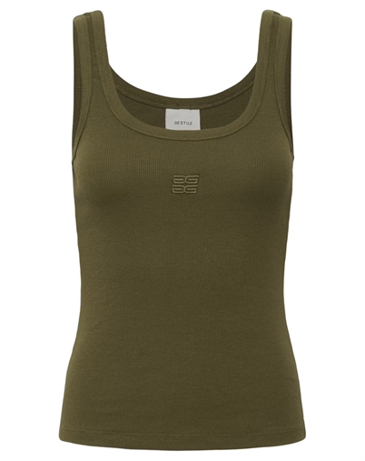 Gestuz - GZDrew Top - Military Olive